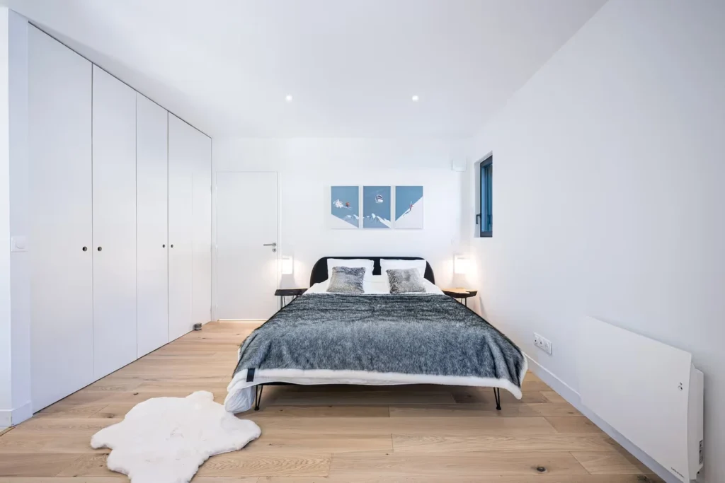 Suite élégante du chalet Black Arves en Savoie